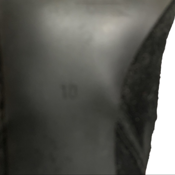 CONNIE Black Suede Pointed Over the Knee Boots Size 10 - Picture 12 of 13